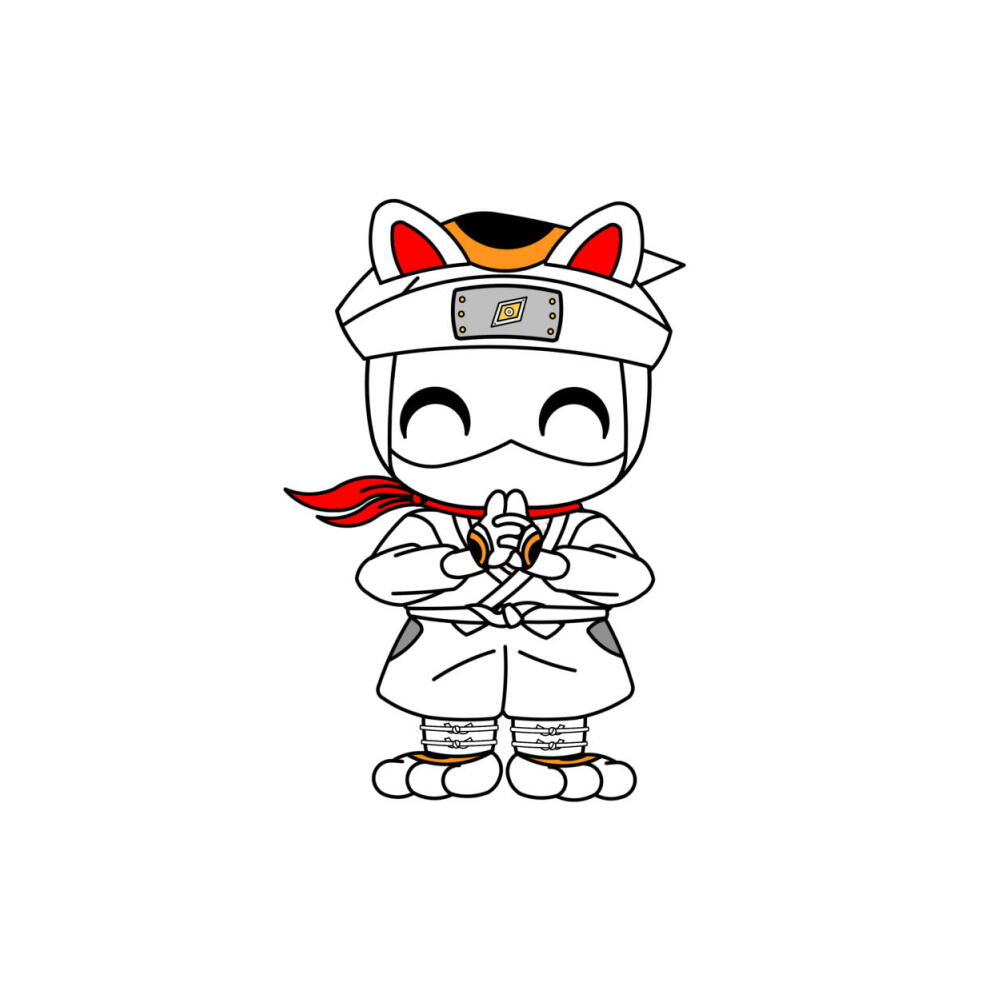 Maneki-neko Ninja Cat Digital Download