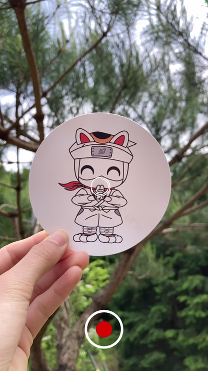 Captain Mikemaru  AR Sticker